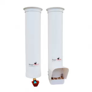 Royal Rooster feeder and drinker set - single cup