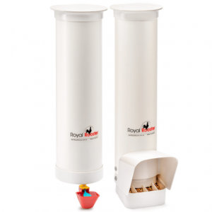 Royal Rooster feeder and drinker set - single cup